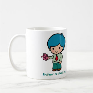 Tasse des Professors der Medizin oder der Anatomie