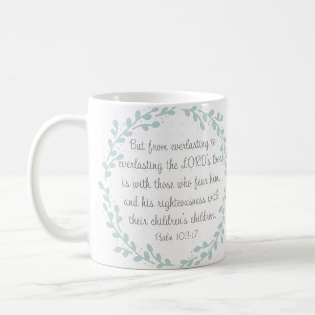Tasse des Psalm-103 (Links)