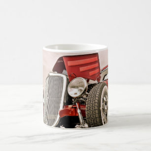 Tasse des Red Classic Collector's Car Coffee Cup