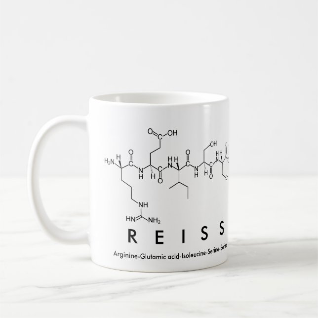 Tasse des Reiss Peptids (Links)