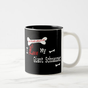 Tasse des riesigen Schnauzer-(i-Liebe)