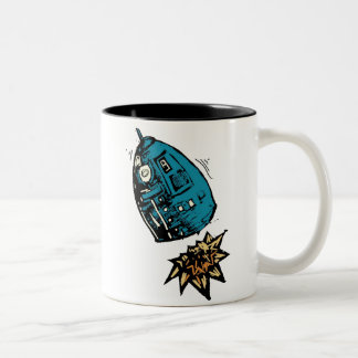 Tasse des Roboters drei