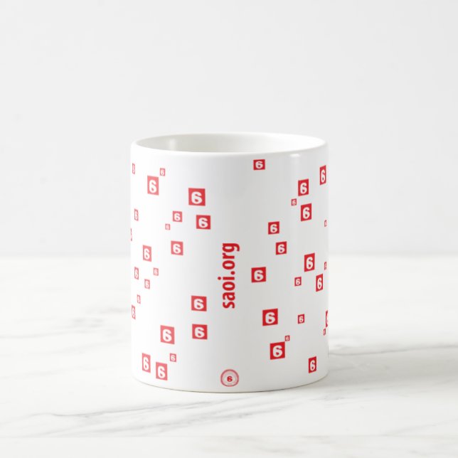 Tasse des Rot-A1 (Mittel)