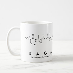 Tasse des Saga-Peptids
