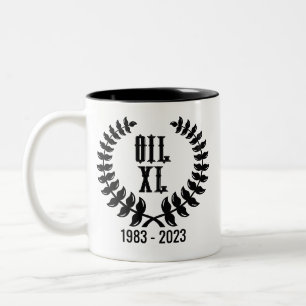 Tasse des Sammlers zum 40. Jahrestag des Öls