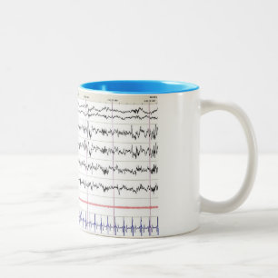 Tasse des Schlaf-EEG - Schlaf der Bühne-2