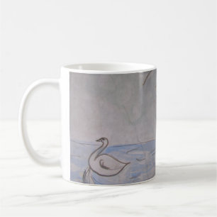 Tasse des Schwans u. parallele des Universums des