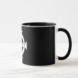 Tasse des SCHWARZEN Kaffees