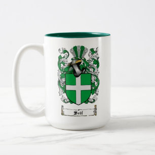Tasse des Selbst-Familienwappens