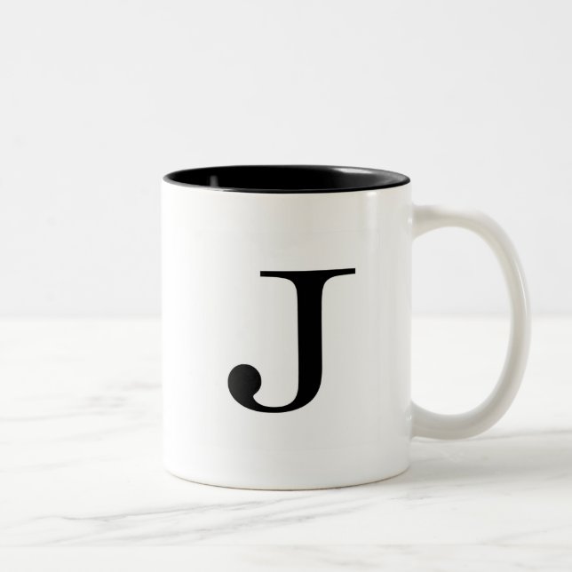 Tasse des Serif-J (Rechts)