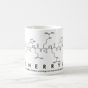 Tasse des Sherryl-Peptids