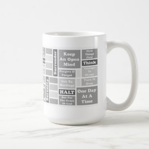 Tasse des Slogan-12-Step