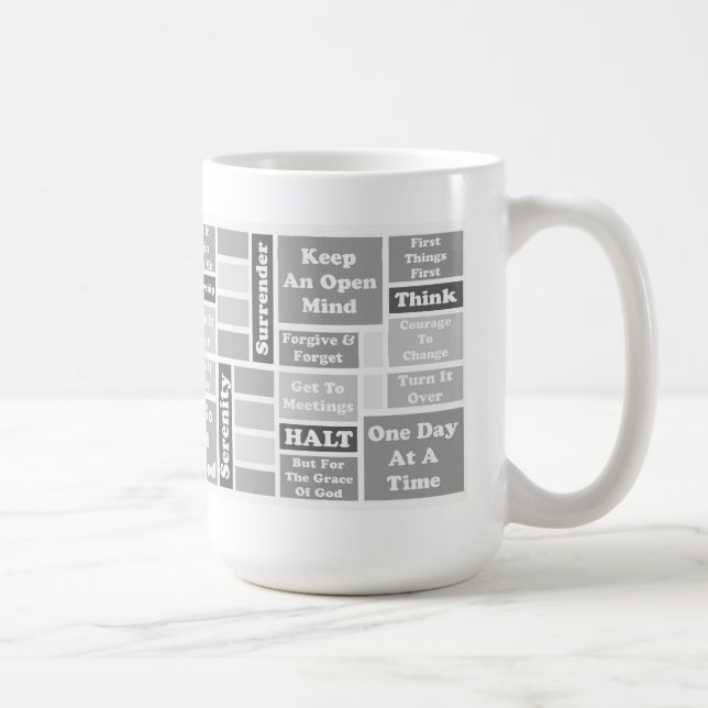 Tasse des Slogan-12-Step (Rechts)