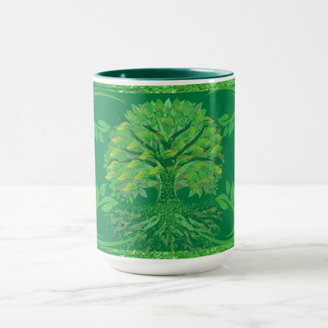 Tasse des Stammbaums (Zentrum)