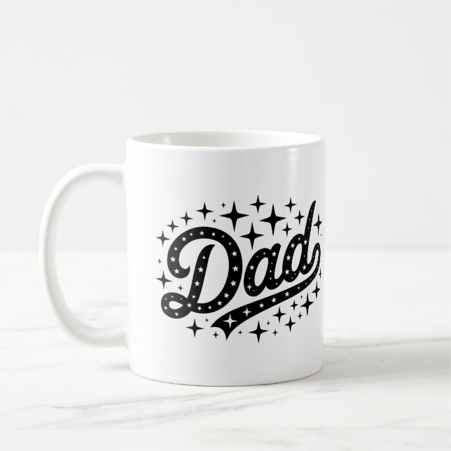 Tasse des Sternen Vaters - Geschenk des Schwarzen  (Links)