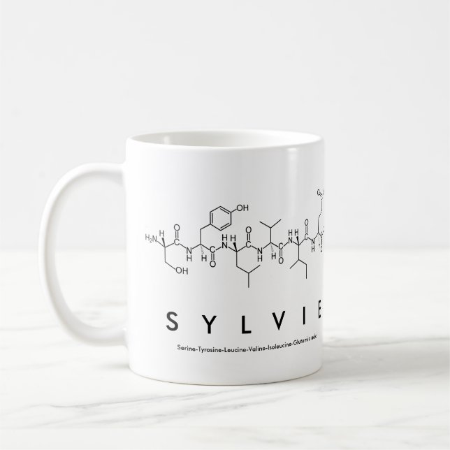 Tasse des Sylvie-Peptids (Links)