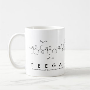 Tasse des Teegan-Peptids