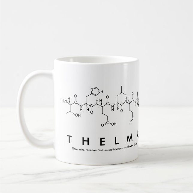 Tasse des Thelma-Peptids (Links)