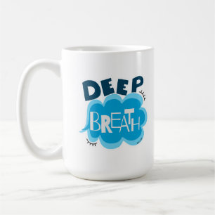 Tasse des tiefen Atems