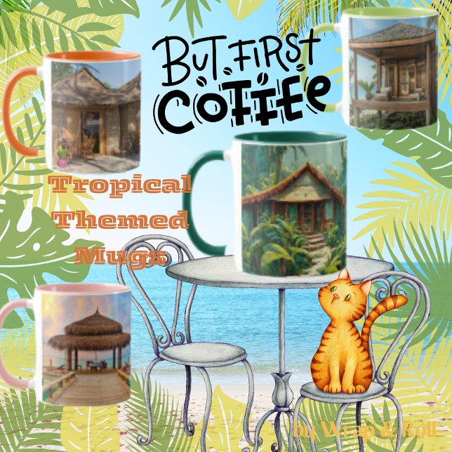 Tasse des tropischen Strandes (Von Creator hochgeladen)