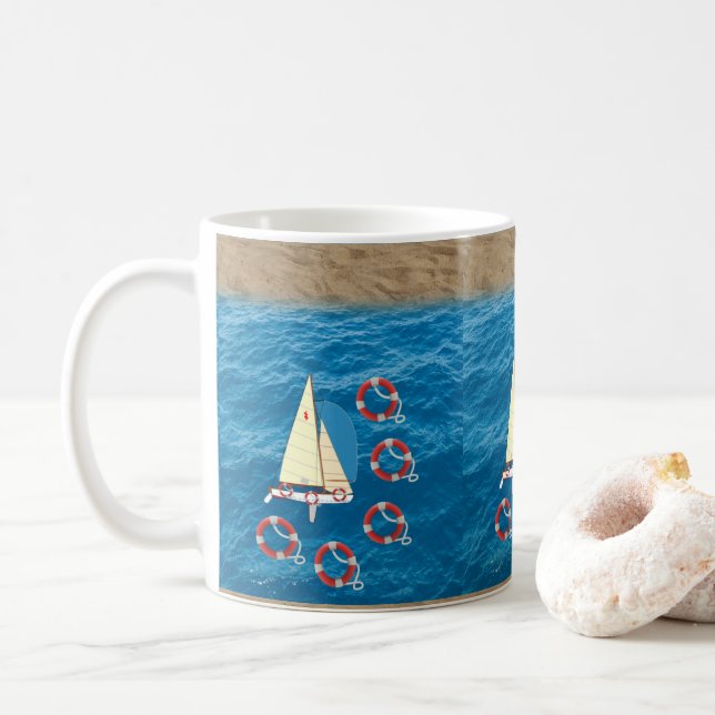 Tasse des Vaters (Mit Donut)
