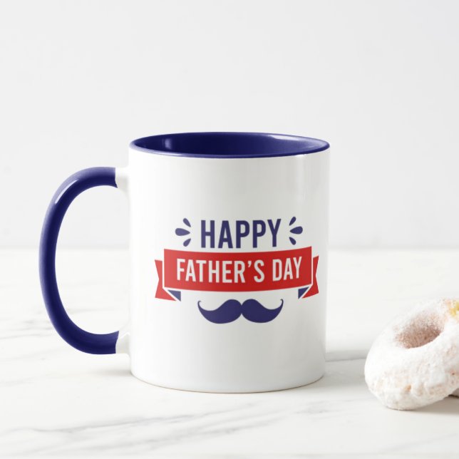 Tasse des Vaters (Mit Donut)
