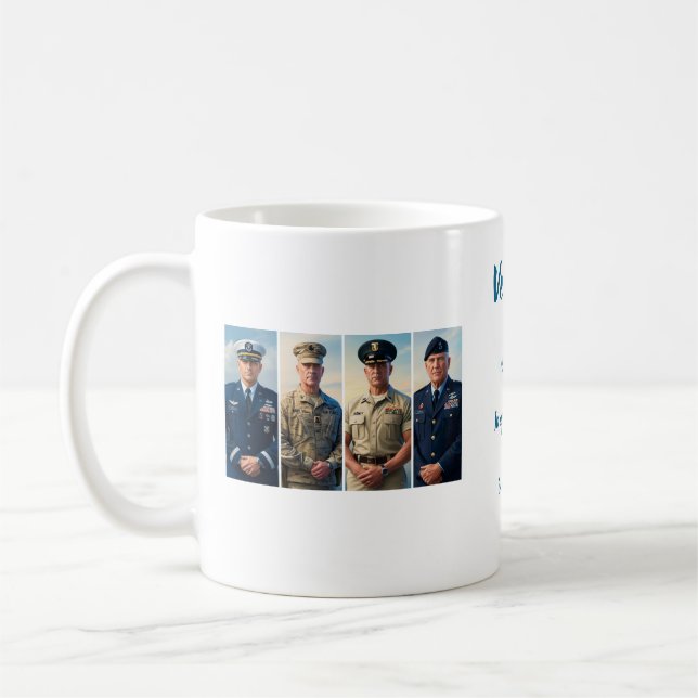 Tasse des Veteranen (Links)
