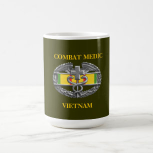 Tasse des Vietnam-Service-Band-Hintergrund-CMB