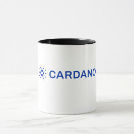 Tasse des vollen Logos von Cardano
