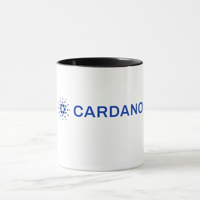 Tasse des vollen Logos von Cardano (Zentrum)