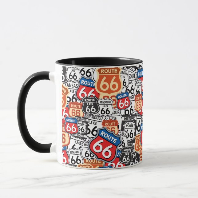 Tasse des Weg-66 (Links)