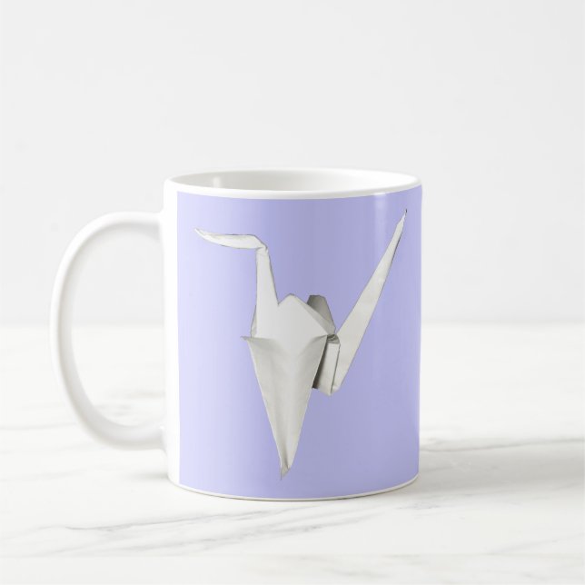 Tasse des Weißbuchs Krane (Links)
