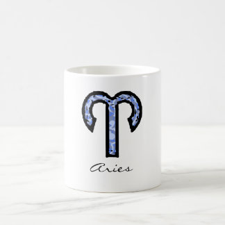 Tasse des Widder-Symbols (Art 1_blue)