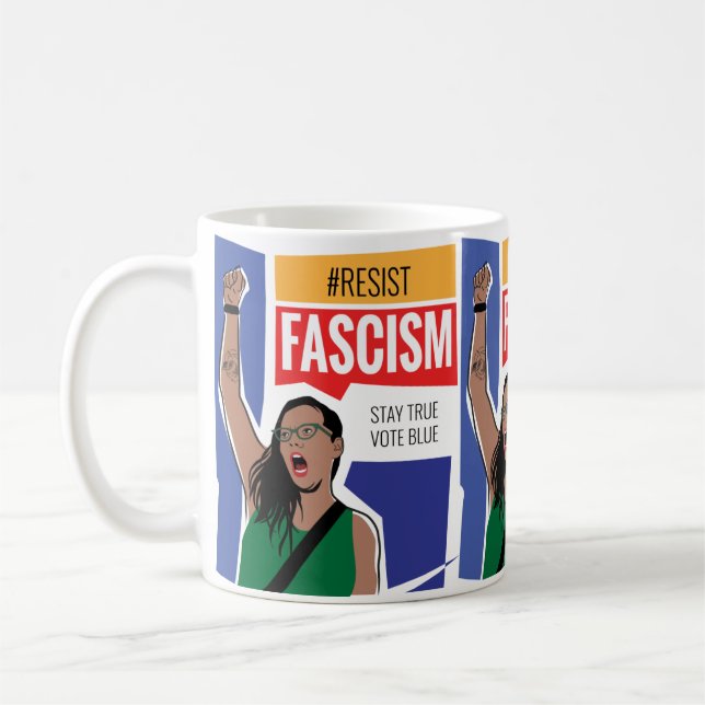 Tasse des Widerstands gegen den Faschismus (Links)