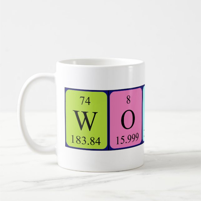 Tasse des Wouter-Periodennamens (Links)