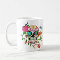 Tasse des Zuckerschädels