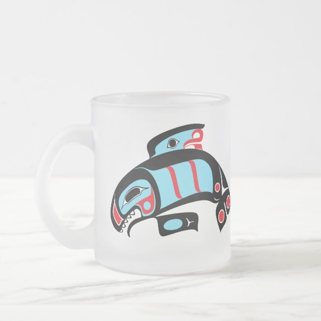 Tasse - Design der Orca Killer Wale (Links)