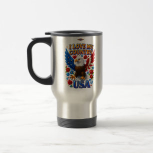 Tasse Design: Ich Liebe Mein Land - USA