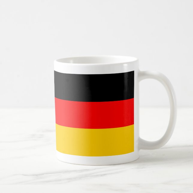 Tasse Deutschland Fahne (Rechts)
