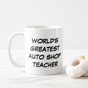 Tasse "Die größte Lehrerin im Auto der Welt"