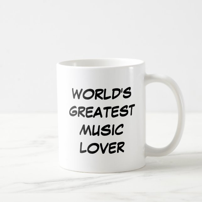 Tasse "Die größte Musikgeschichte der Welt" (Rechts)