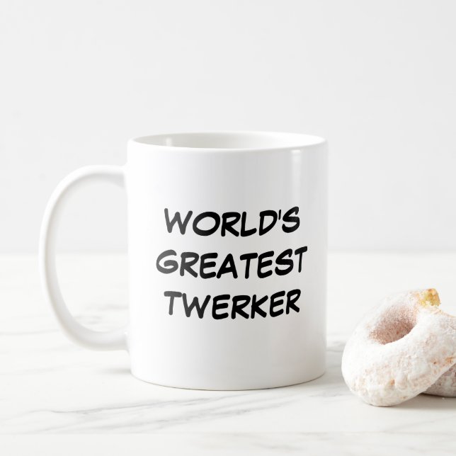 Tasse "Die größte Twerker der Welt" (Mit Donut)