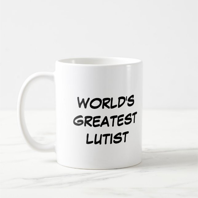 Tasse "Die größten Lutisten der Welt" (Links)