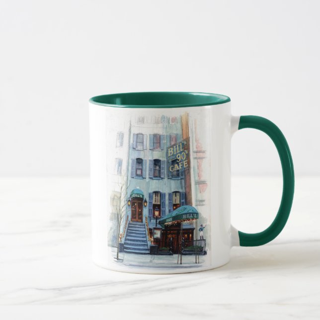 Tasse, die New York City feinste alte Stangen Tasse (Rechts)