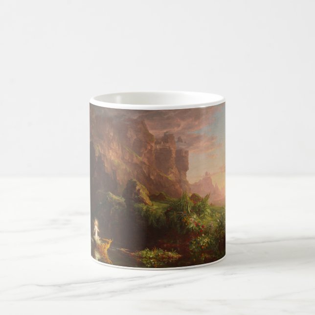 Tasse Die Reise des Lebens Kindheit, Thomas Cole (Mittel)