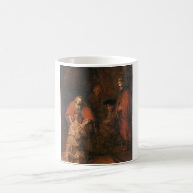 Tasse Die Rückkehr der Prodigal Son Rembrandt (Mittel)