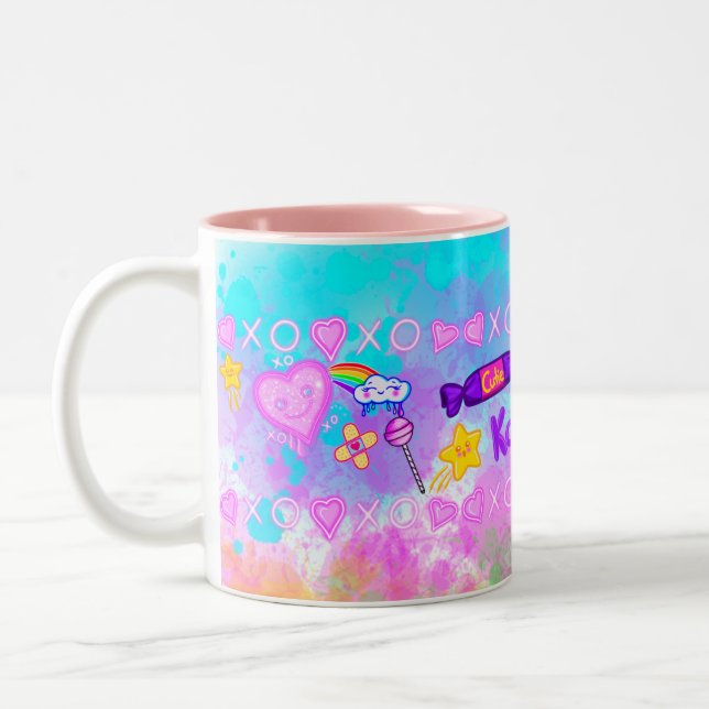 Tasse "Die Welt der Süsse Pie Kawaii" (Links)