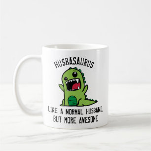 Tasse Dinosaur, Tasse Husbasaurus,