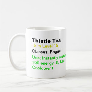 Tasse Distel-Tee - wow