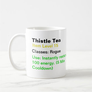 Tasse Distel-Tee - wow